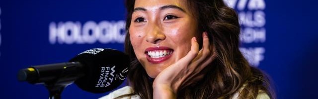 百家乐规则-郑钦文大气应对敏感话题 总决赛展示女网球星头脑