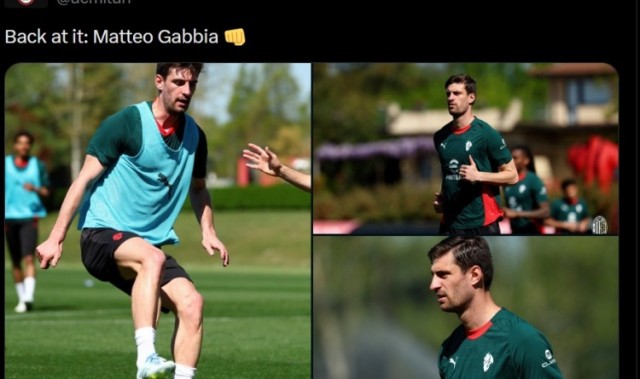 游戏规则模拟器-米兰官方晒照，自2月底以来一直因伤缺阵的加比亚回归合练